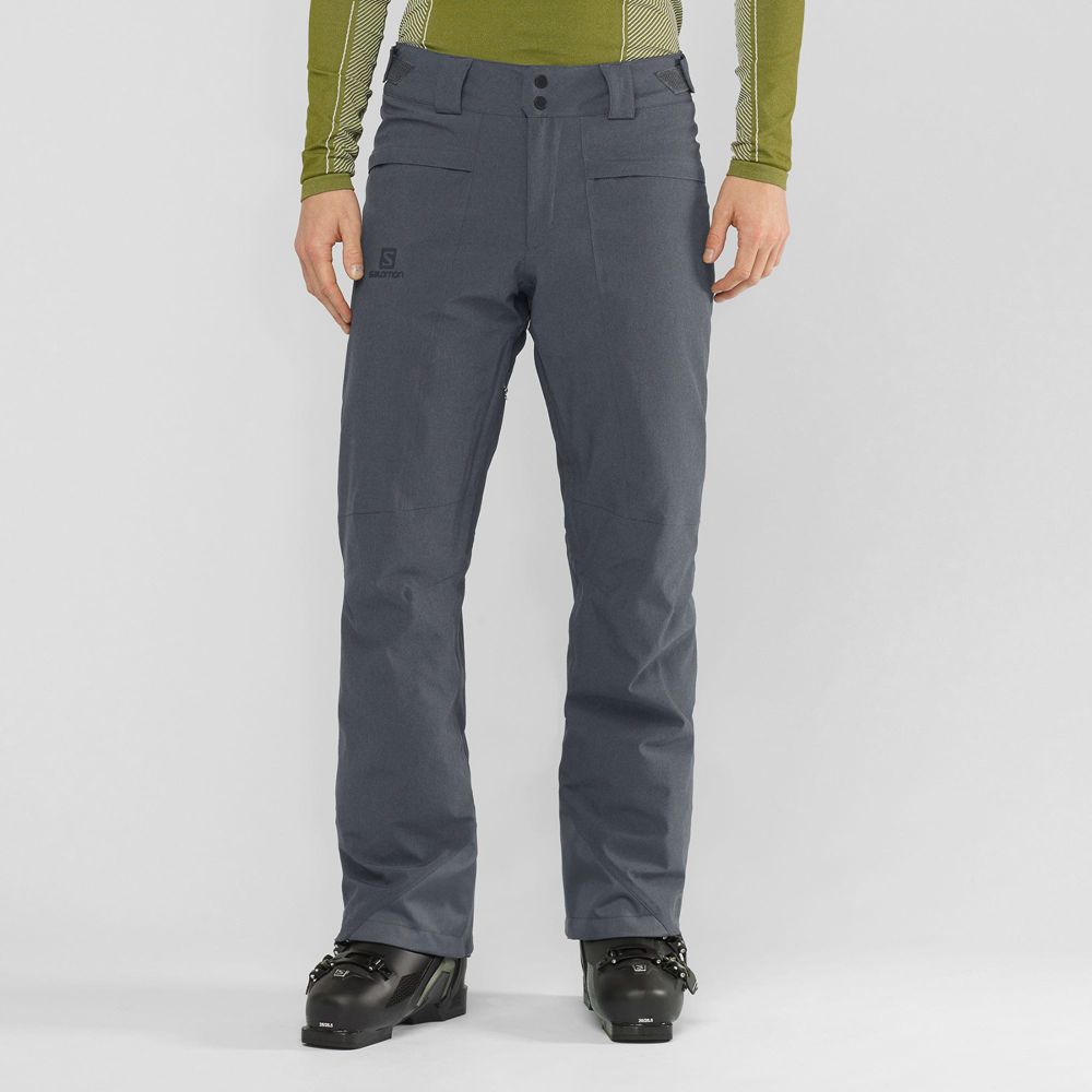 Salomon Singapore Mens Pants - UNTRACKED M Grey | 08467-NOIJ